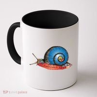 Just Really Like Snails Snail Lover Great Gift Coffee Mug thumb 0