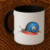 Just Really Like Snails Snail Lover Great Gift Coffee Mug thumb 2