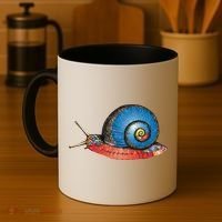 Just Really Like Snails Snail Lover Great Gift Coffee Mug thumb 4