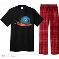 Just Really Like Snails Snail Lover Great Gift Pajama Set thumb 0