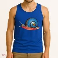 Just Really Like Snails Snail Lover Great Gift Tank Top thumb 3