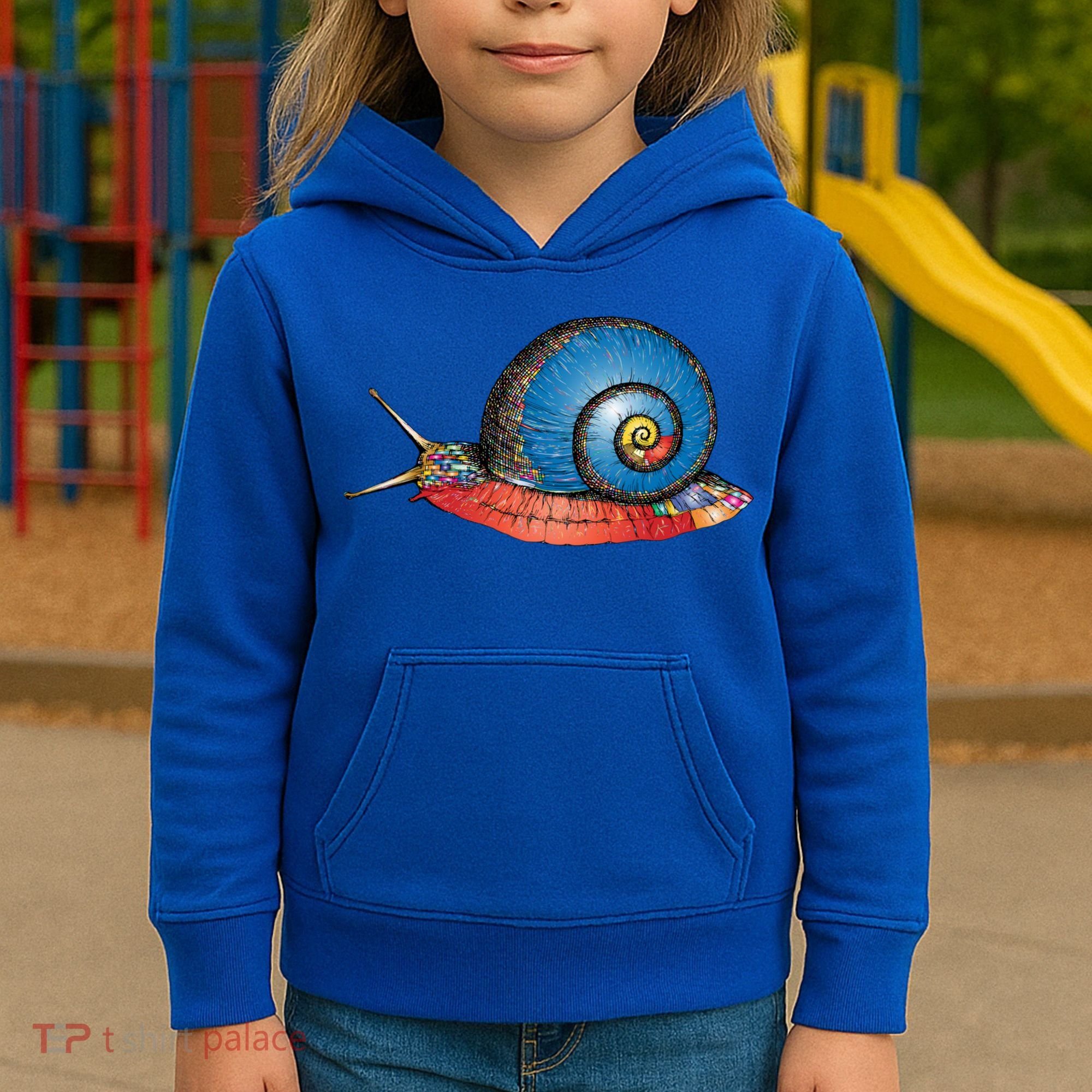 Just Really Like Snails Snail Lover Great Gift Kids Hoodie