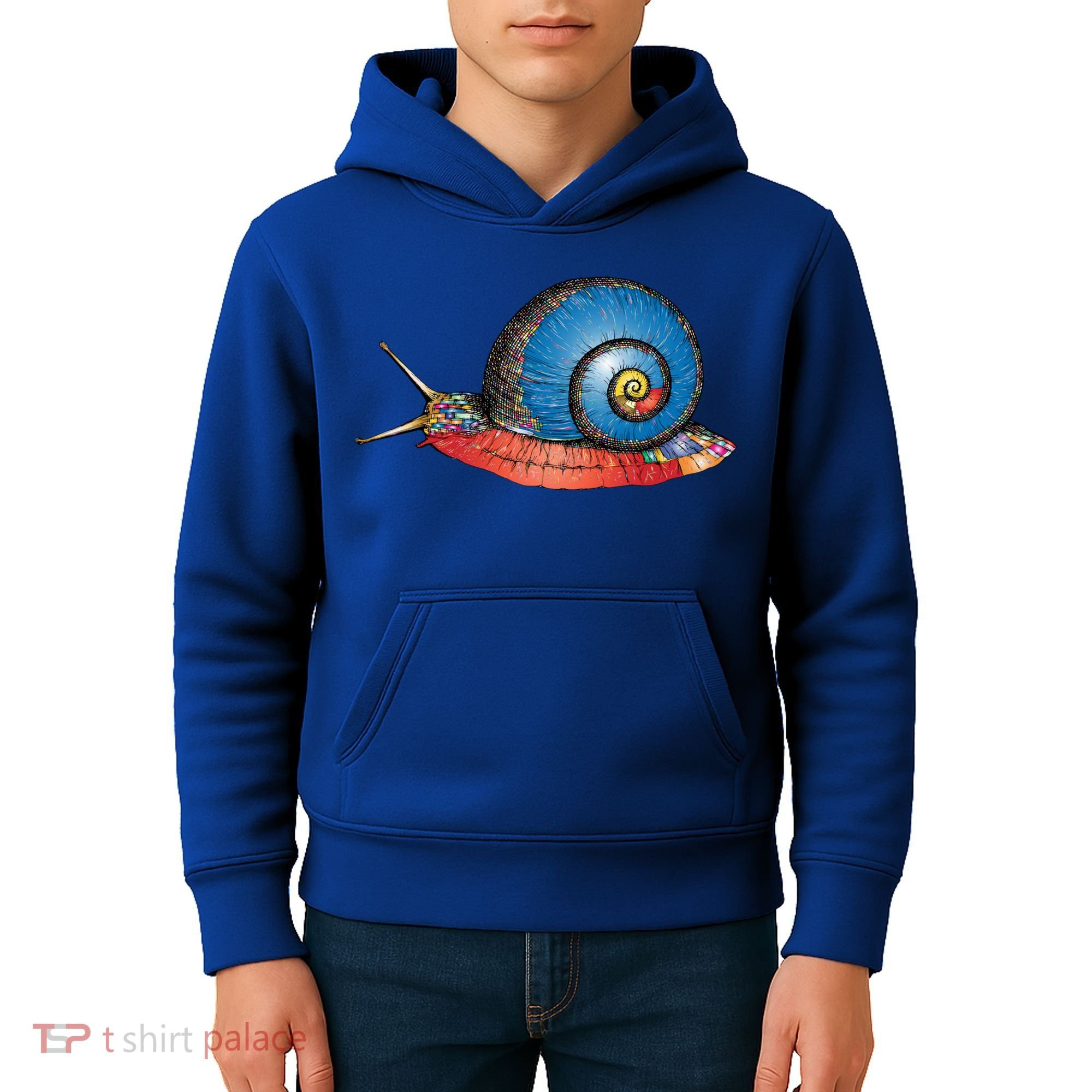 Just Really Like Snails Snail Lover Great Gift Kids Hoodie