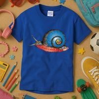 Just Really Like Snails Snail Lover Great Gift Kids T-Shirt thumb 3