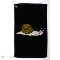 Just Really Like Snails Snail Lover Gift Golf Towel thumb 0