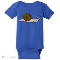 Just Really Like Snails Snail Lover Gift Baby Bodysuit thumb 0