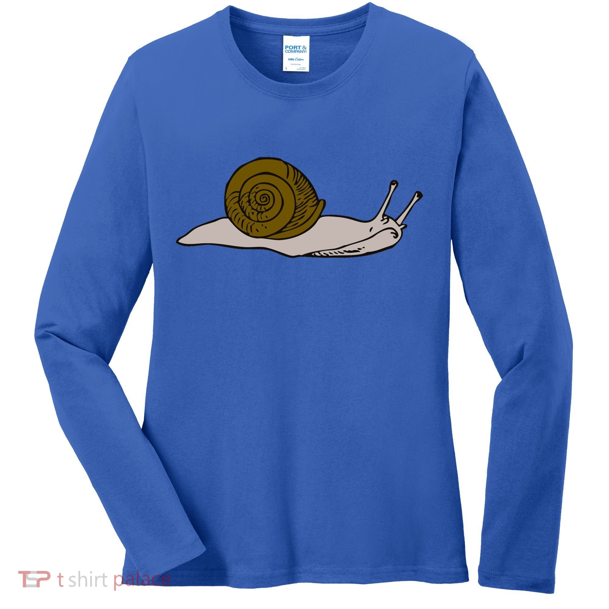 Just Really Like Snails Snail Lover Gift Women's Long Sleeve Shirt
