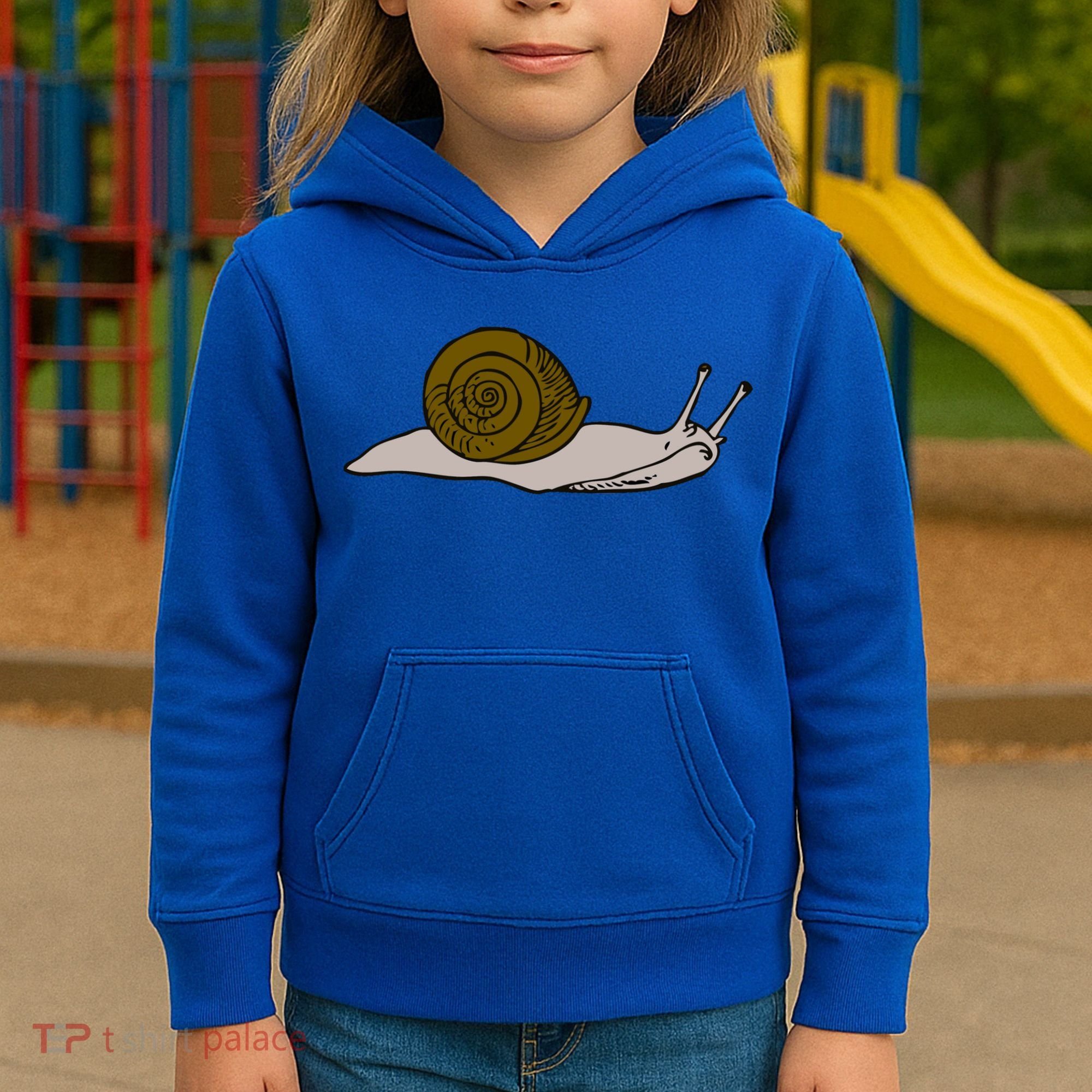 Just Really Like Snails Snail Lover Gift Kids Hoodie