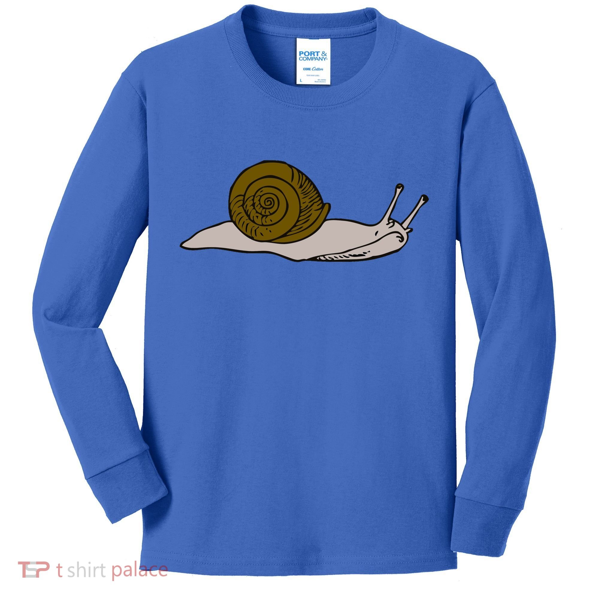 Just Really Like Snails Snail Lover Gift Kids Long Sleeve Shirt