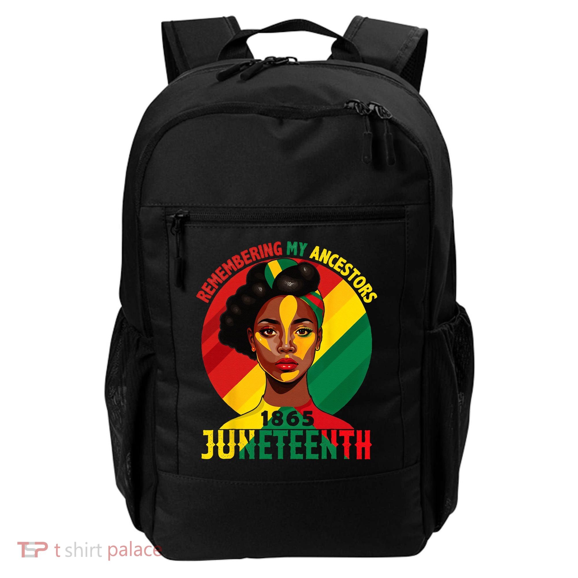 Juneteenth Remebering My Ancestors Black Backpack
