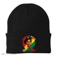 Juneteenth Remebering My Ancestors Black Beanie thumb 0