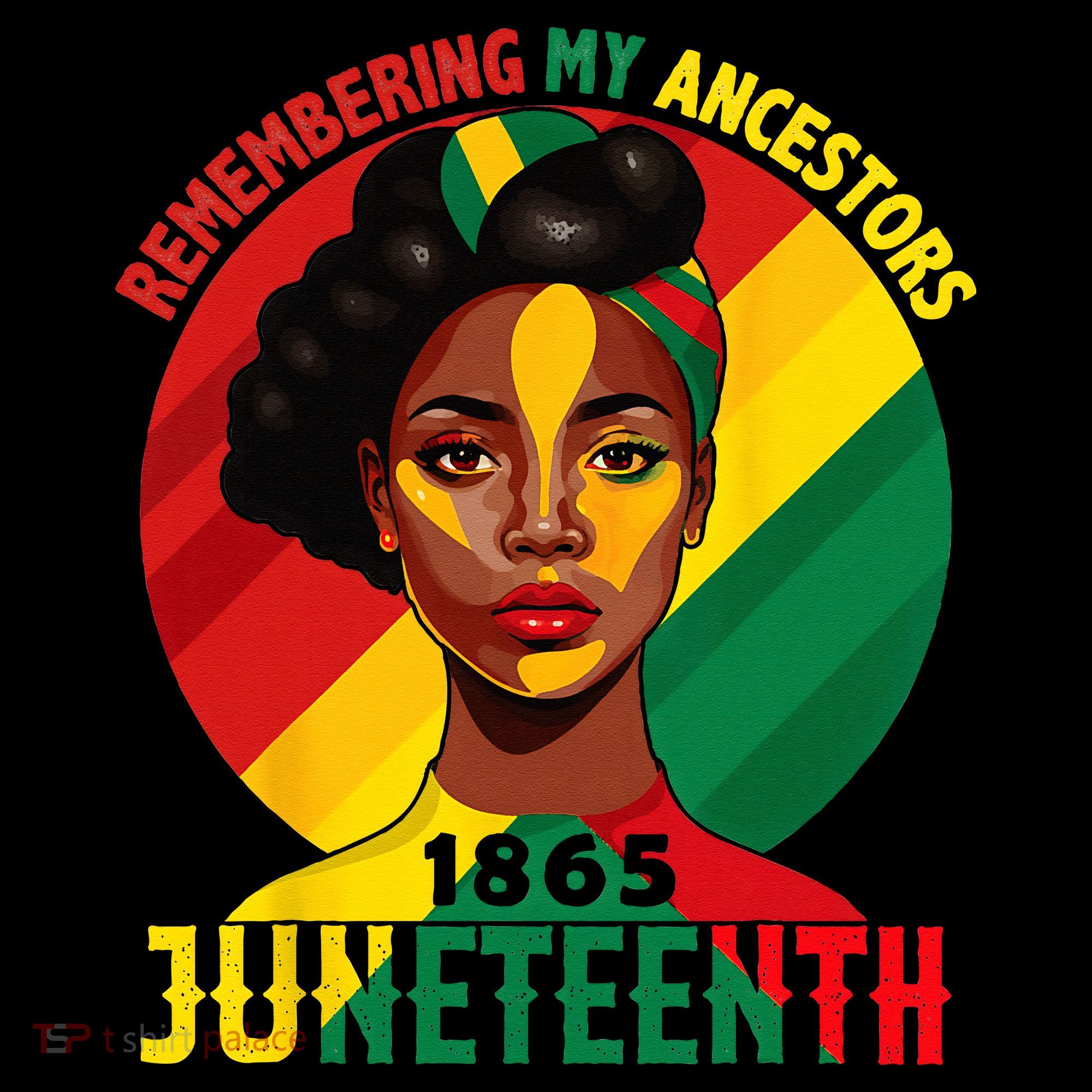 Juneteenth Remebering My Ancestors Black Ornament
