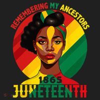 Juneteenth Remebering My Ancestors Black Hat thumb 2