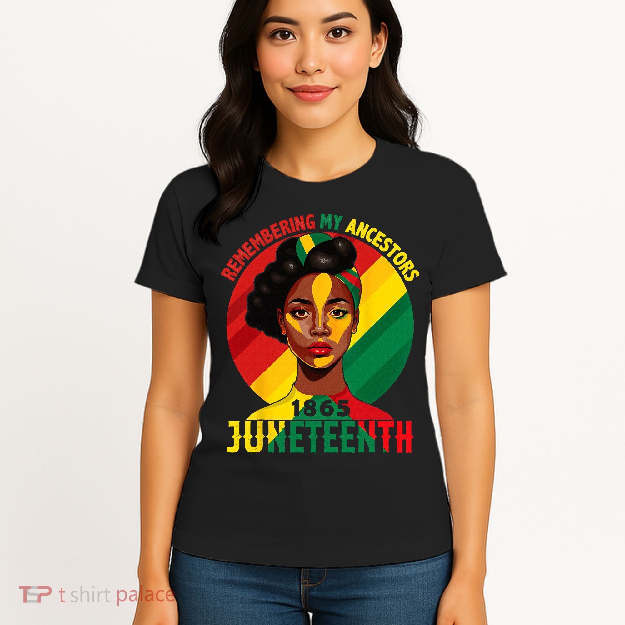 Juneteenth Remebering My Ancestors Black Women's T-Shirt