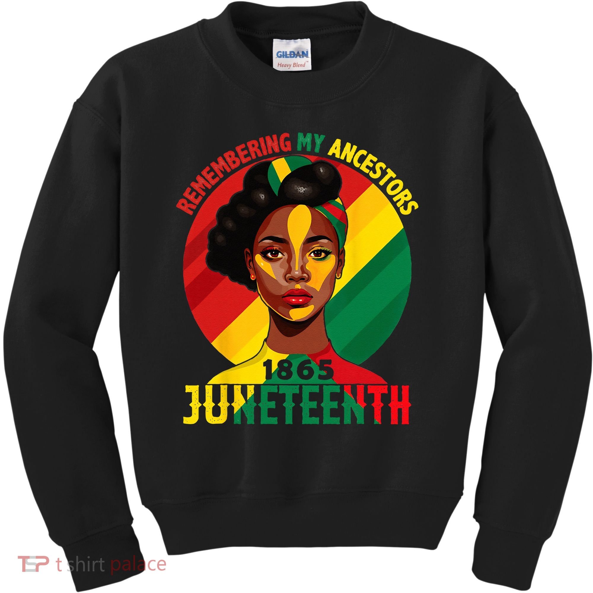 Juneteenth Remebering My Ancestors Black Kids Sweatshirt
