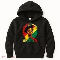 Juneteenth Remebering My Ancestors Black Kids Hoodie thumb 0