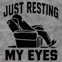Just Resting My Eyes Dad Recliner Fathers Im Not Sleeping Toddler Hoodie thumb 2