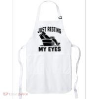 Just Resting My Eyes Dad Recliner Fathers Im Not Sleeping Apron thumb 0