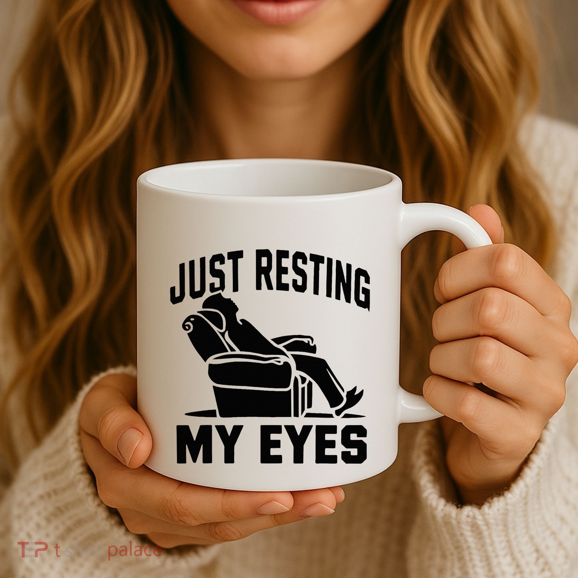 Just Resting My Eyes Dad Recliner Fathers Im Not Sleeping Coffee Mug