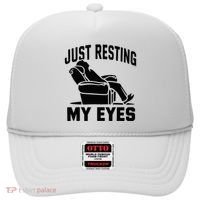Just Resting My Eyes Dad Recliner Fathers Im Not Sleeping Hat thumb 0