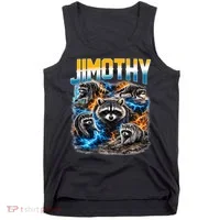 Jimothy Raccoon Mashup Tank Top thumb 0