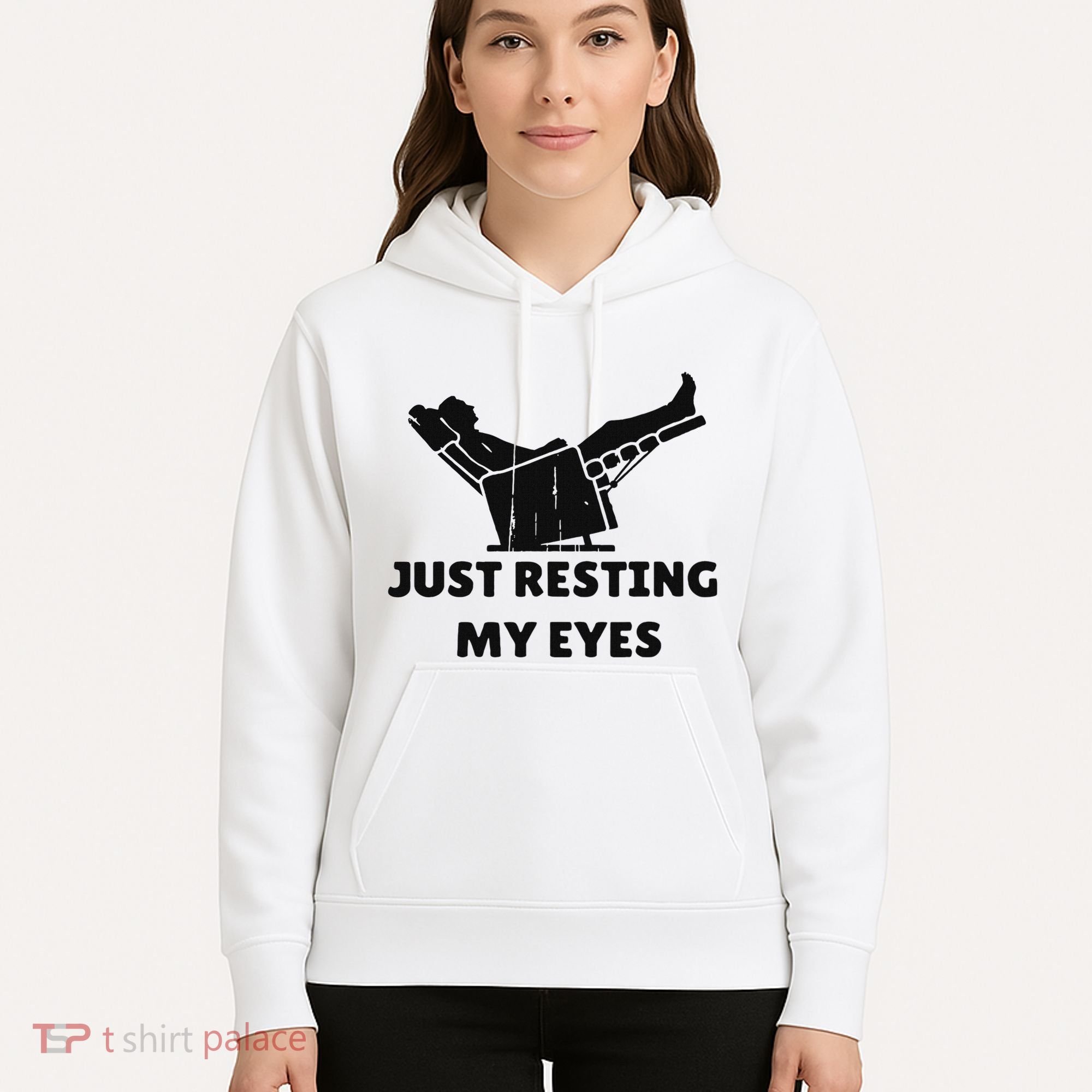 Just Resting My Eyes Funny Dad Recliner Happy FatherS Day Hoodie