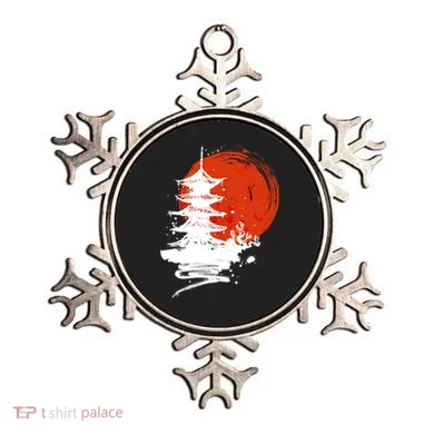 Japanese Red Moon Ornament