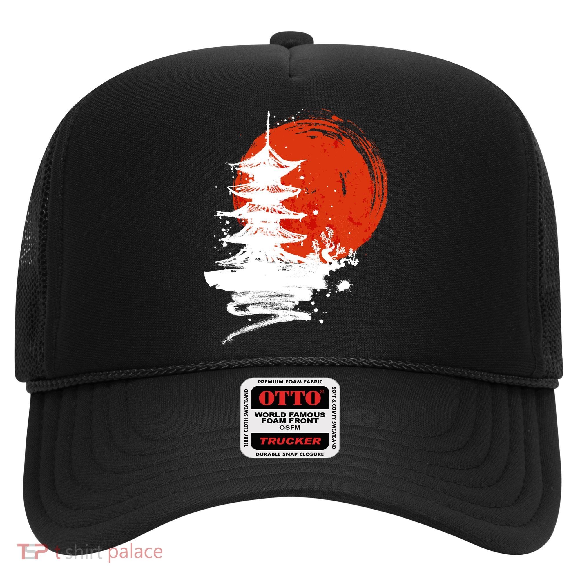 Japanese Red Moon Hat
