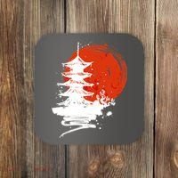 Japanese Red Moon Coaster thumb 0