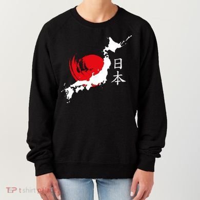 Japan Red Moon Women's Sweatshirt