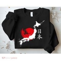 Japan Red Moon Sweatshirt thumb 2