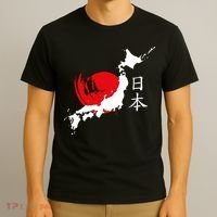 Japan Red Moon T-Shirt thumb 3