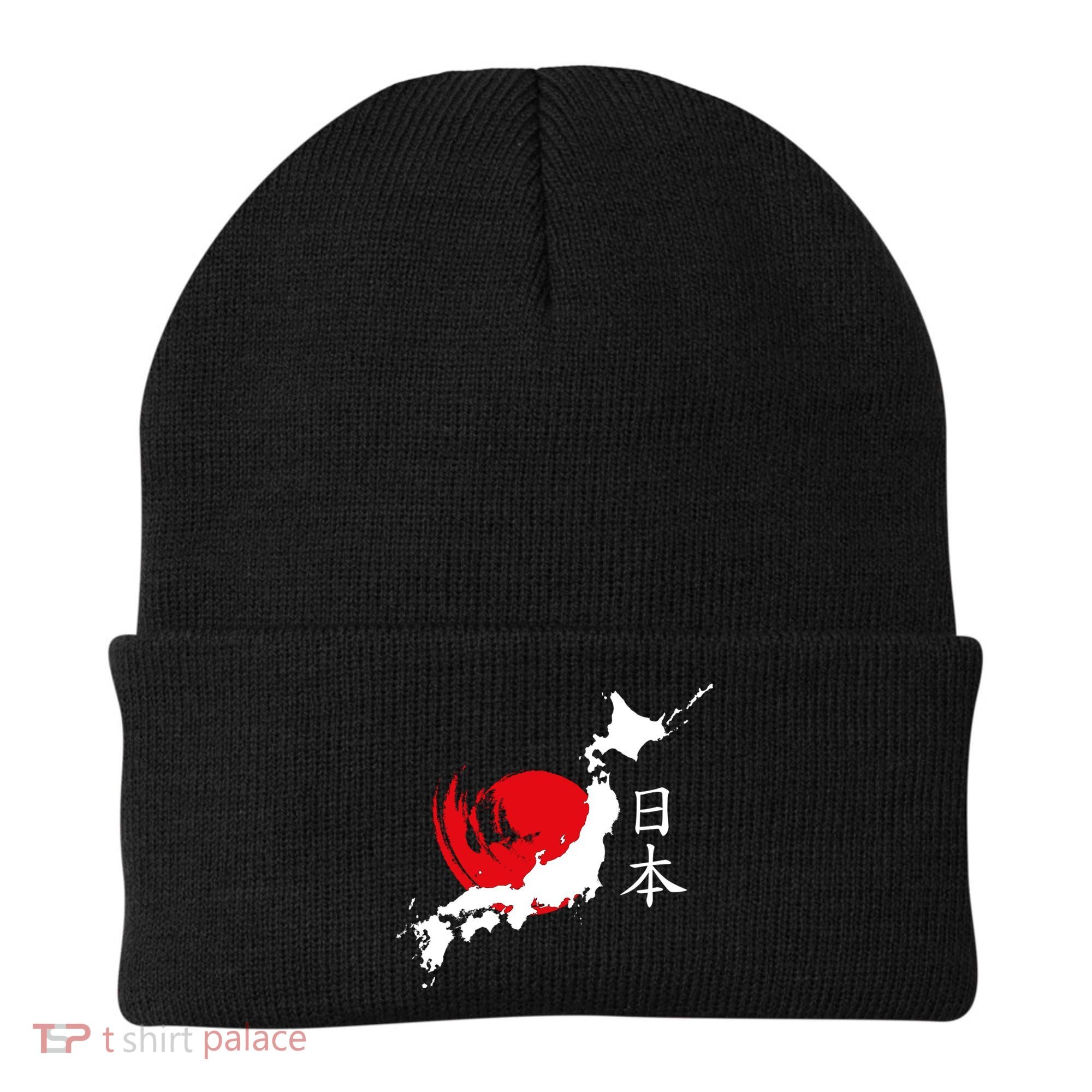 Japan Red Moon Beanie