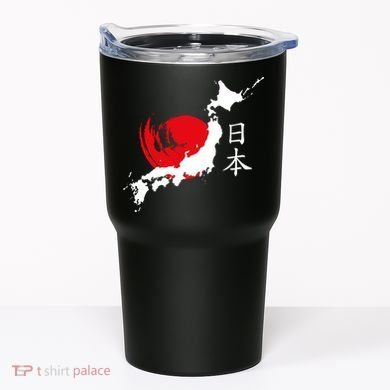 Japan Red Moon Tumbler