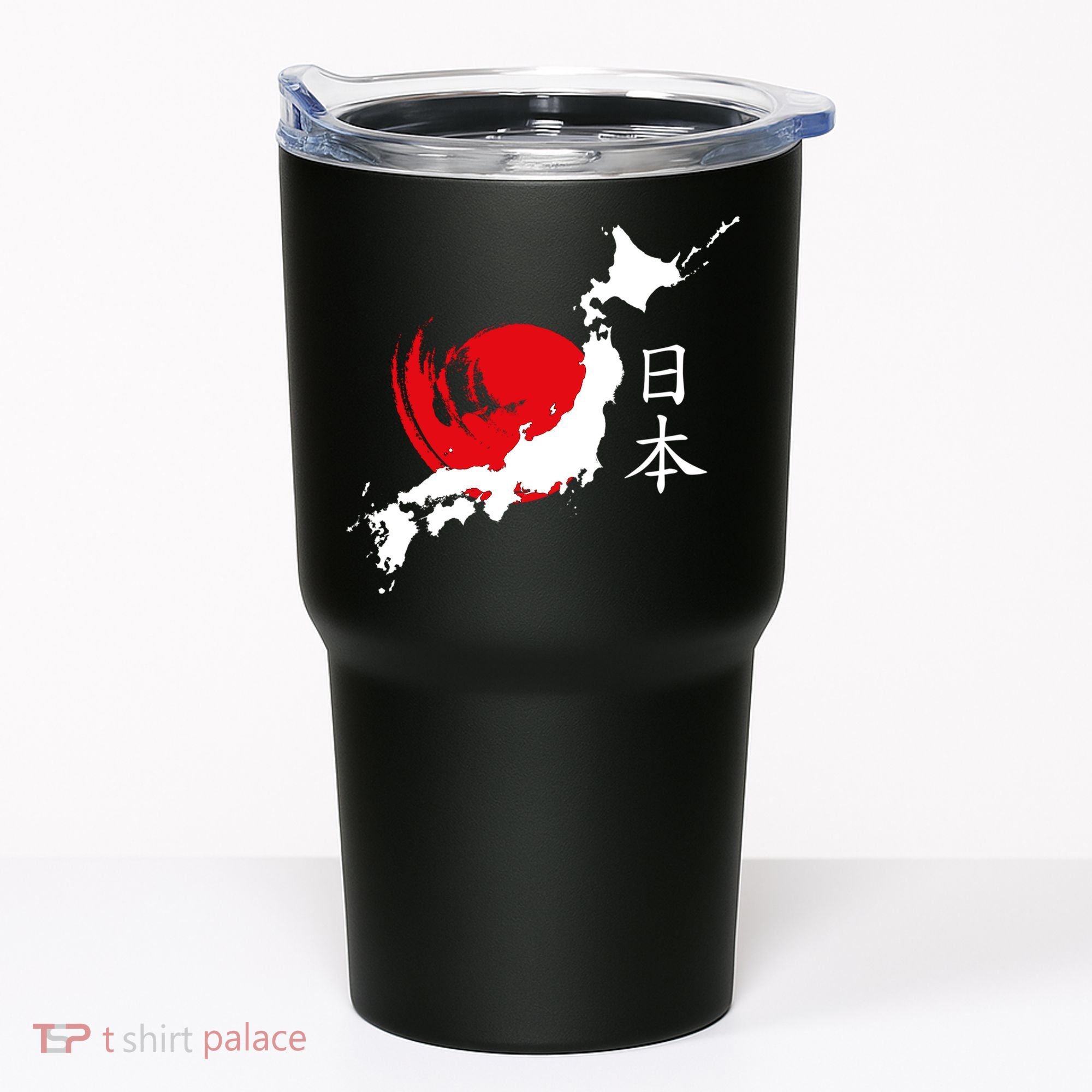 Japan Red Moon Tumbler