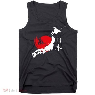 Japan Red Moon Tank Top