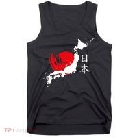 Japan Red Moon Tank Top thumb 0