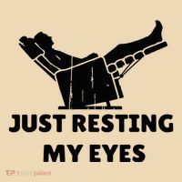 Just Resting My Eyes Funny Dad Recliner Tote Bag thumb 4