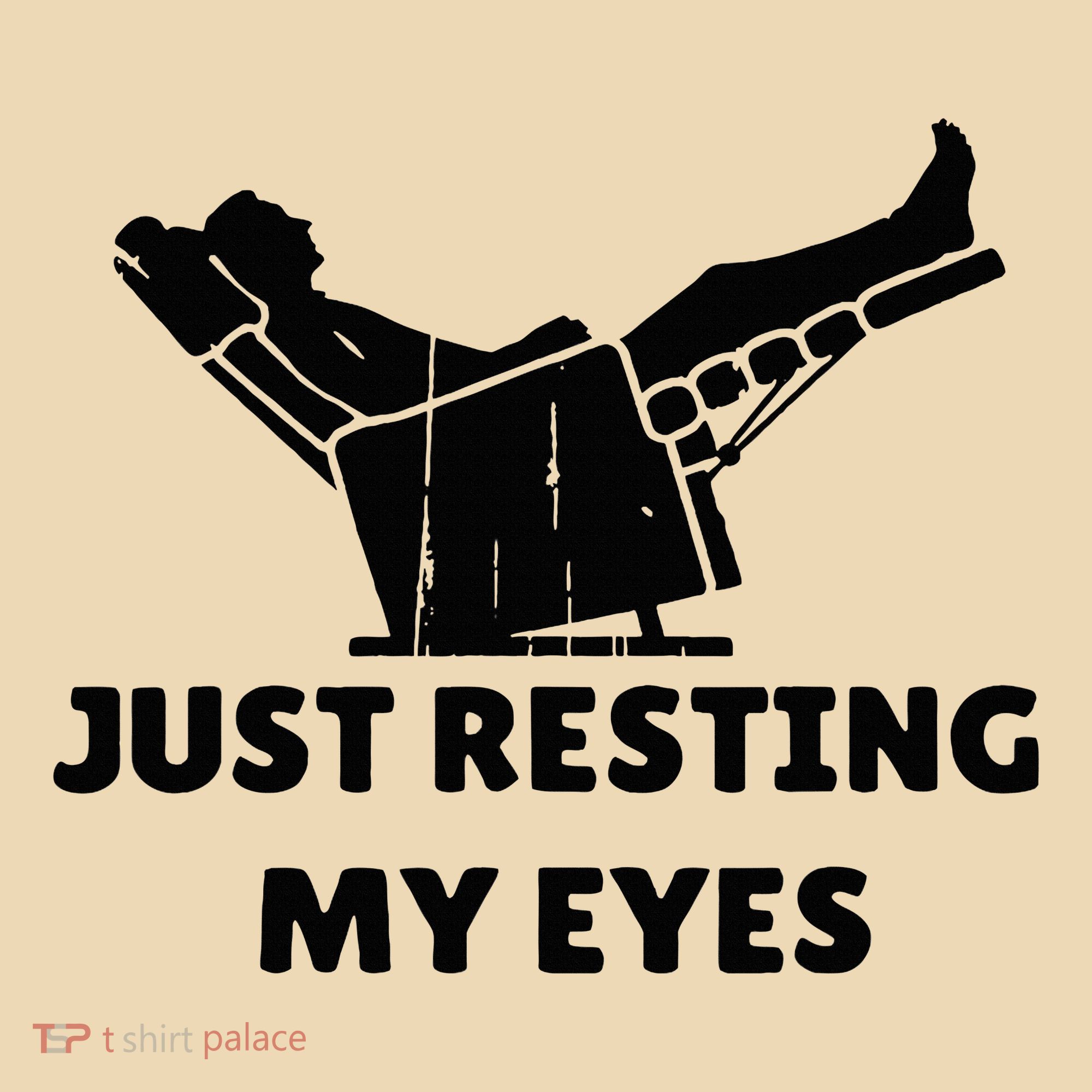Just Resting My Eyes Funny Dad Recliner Tote Bag