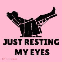Just Resting My Eyes Funny Dad Recliner Coaster thumb 2