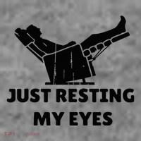 Just Resting My Eyes Funny Dad Recliner Toddler Hoodie thumb 2