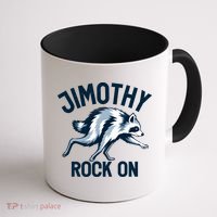 Jimothy Rock On Raccoon Funny Coffee Mug thumb 1
