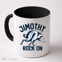 Jimothy Rock On Raccoon Funny Coffee Mug thumb 0