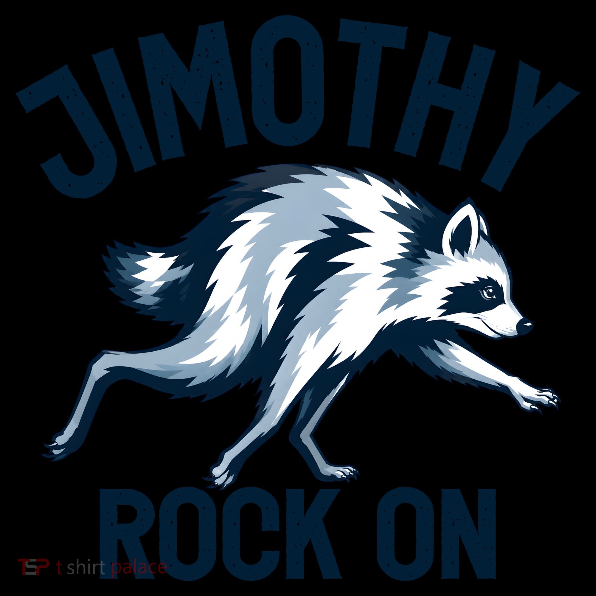 Jimothy Rock On Raccoon Funny Coffee Mug