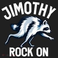 Jimothy Rock On Raccoon Funny Tumbler thumb 3