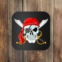 Jolly Roger Pirate Skull Coaster thumb 0