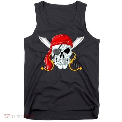 Jolly Roger Pirate Skull Tank Top
