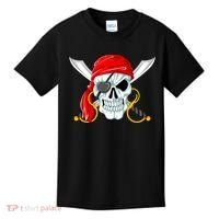 Jolly Roger Pirate Skull Kids T-Shirt thumb 0