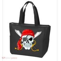 Jolly Roger Pirate Skull Tote Bag thumb 3