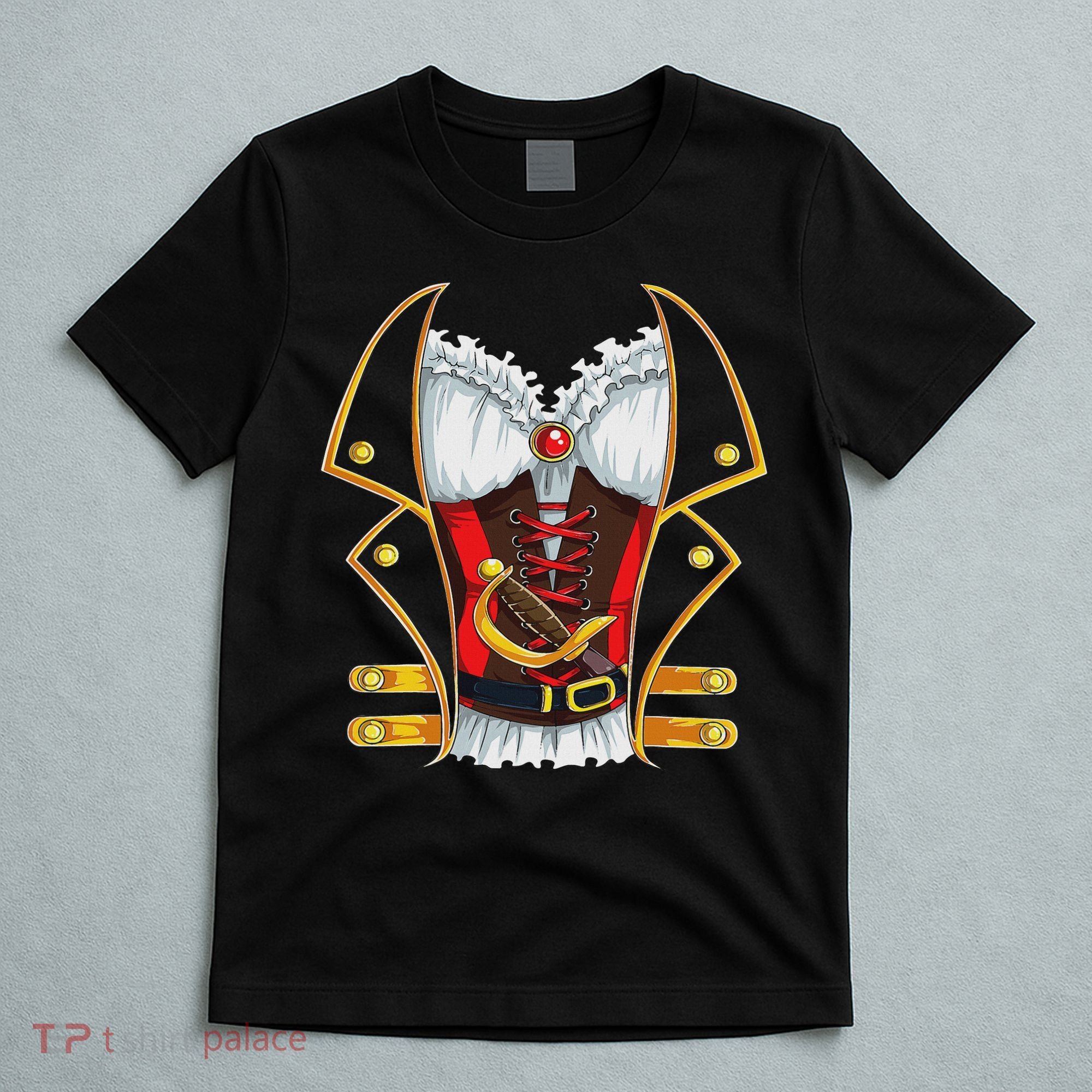 Jolly Roger Pirate Clothing Women Halloween T-Shirt